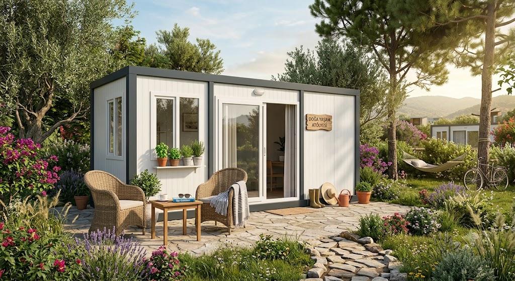 1+0 Konteyner — 21 m² modüler ev